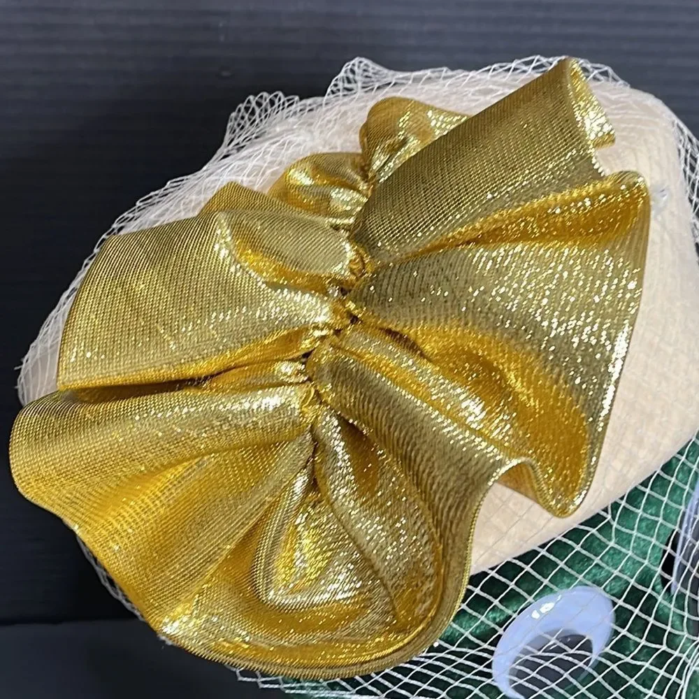 Vintage Mr. Charles Statement Hat with Veil - Picture 3 of 16